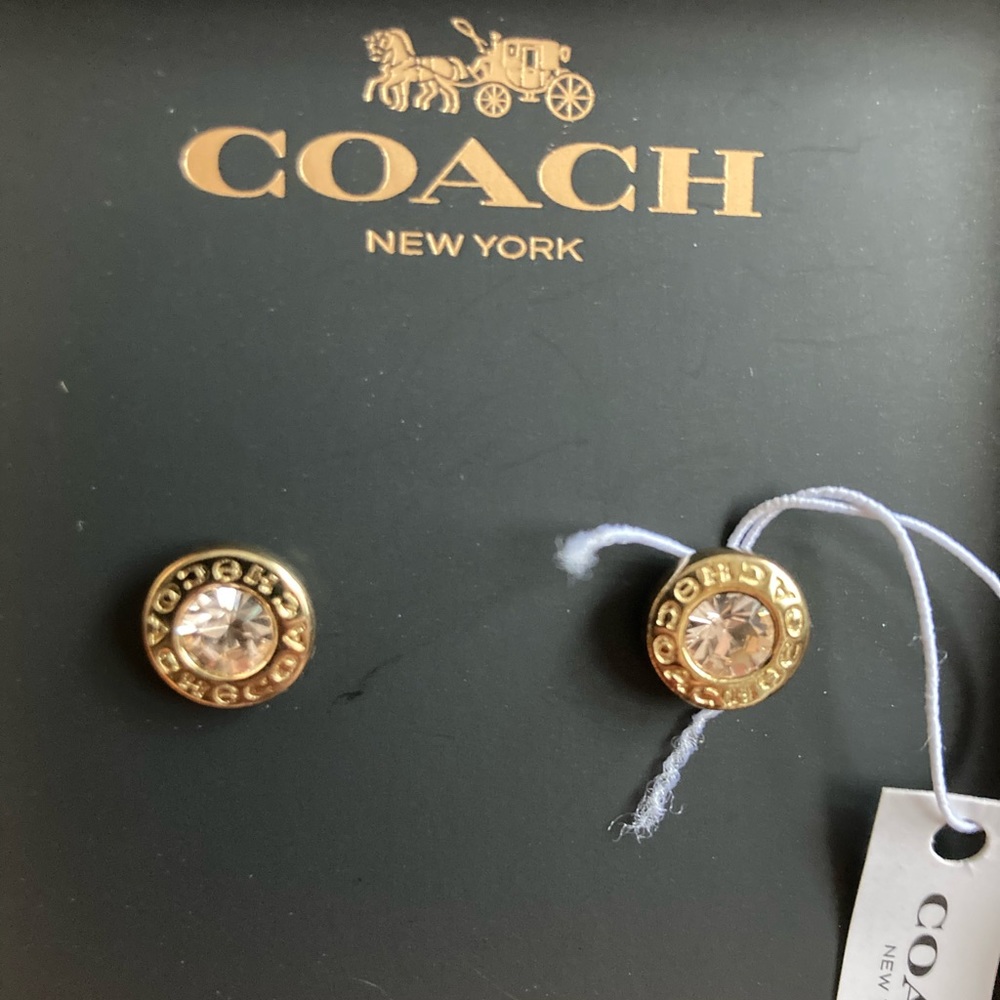Coach earrings
